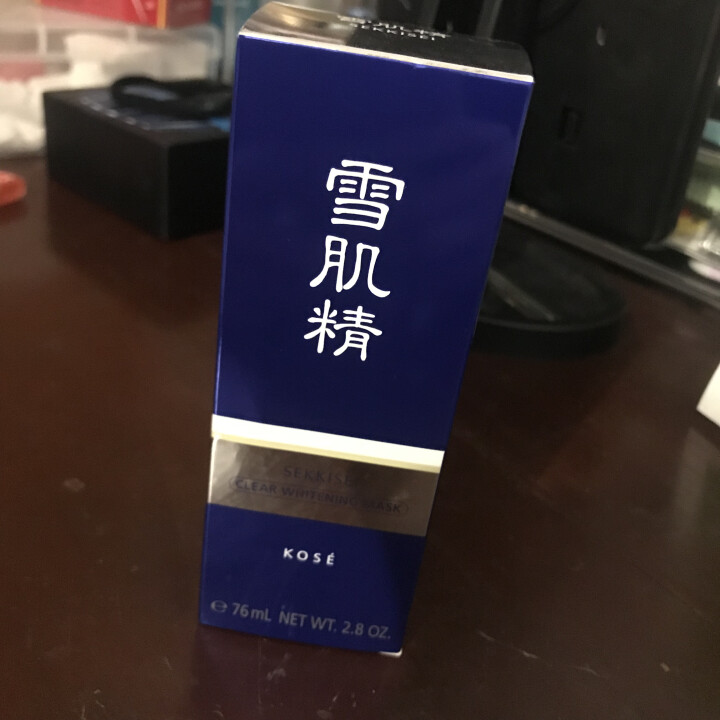 日本雪肌精 SEKKISEI 美白黑面膜 80g（撕拉式 去黑头 高丝集团 原装进口）怎么样，好用吗，口碑，心得，评价，试用报告,第2张