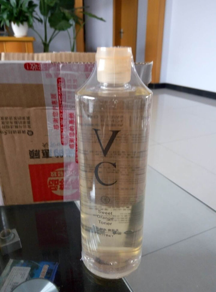 缤肌vc水爽肤水女补水保湿收缩毛孔提亮肤色化妆控油去痘印 500ml一瓶怎么样，好用吗，口碑，心得，评价，试用报告,第2张