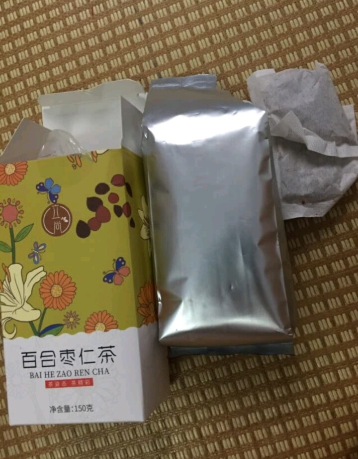 买3免1 立尚花茶 百合枣仁茶 安神茶失眠睡眠助眠茶酸枣仁茯苓枸杞花草茶组合袋泡茶包茶叶怎么样，好用吗，口碑，心得，评价，试用报告,第4张