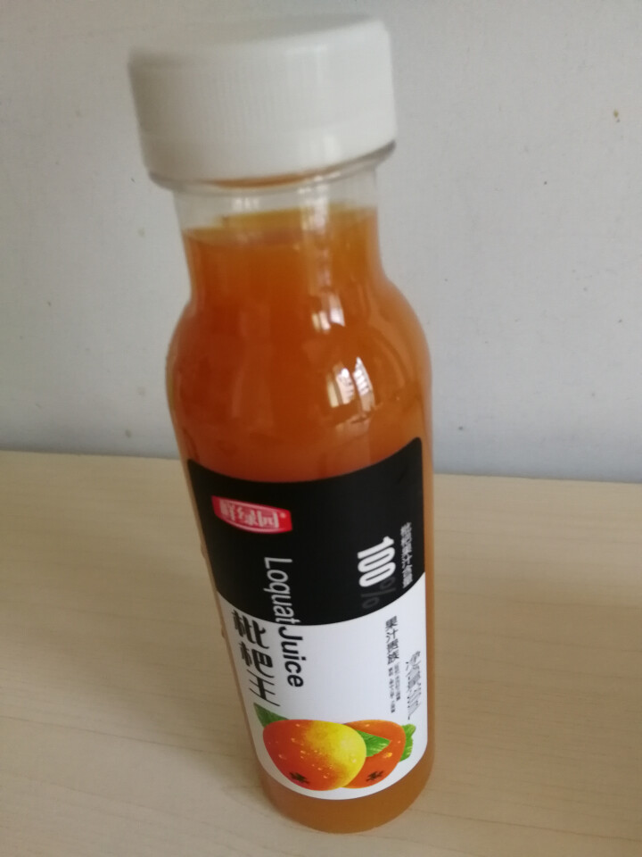 鲜绿园 枇杷汁100%枇杷王枇杷原浆果汁饮料大瓶饮料300ml 单瓶装试饮活动怎么样，好用吗，口碑，心得，评价，试用报告,第4张