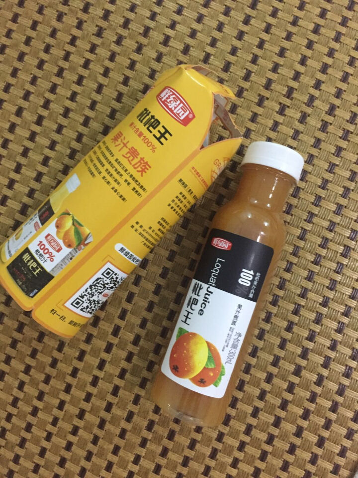 鲜绿园 枇杷汁100%枇杷王枇杷原浆果汁饮料大瓶饮料300ml 单瓶装试饮活动怎么样，好用吗，口碑，心得，评价，试用报告,第2张