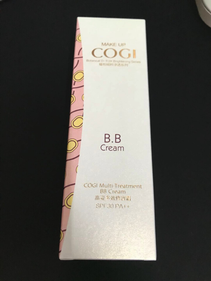 高姿（COGI） 多效修容霜SPF30+PA++45g（补水保湿防晒护肤隔离霜BB霜女）怎么样，好用吗，口碑，心得，评价，试用报告,第2张