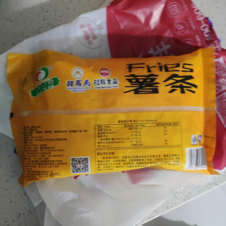 百富勤 薯条 430g（2件起售）速冻半成品怎么样，好用吗，口碑，心得，评价，试用报告,第4张