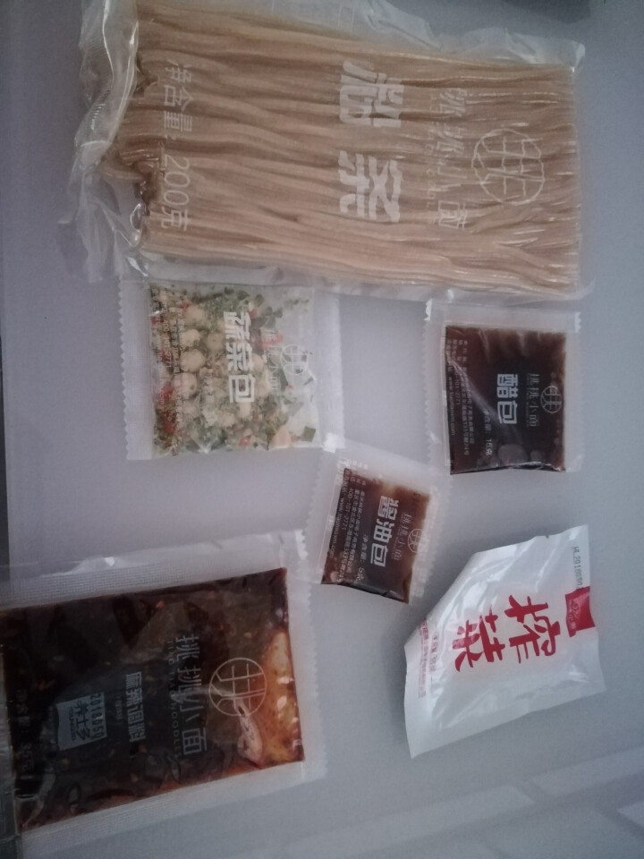 挑挑小面 酸辣粉277g/5袋 速食方便面粉丝 重庆酸辣粉丝 可泡可煮怎么样，好用吗，口碑，心得，评价，试用报告,第3张