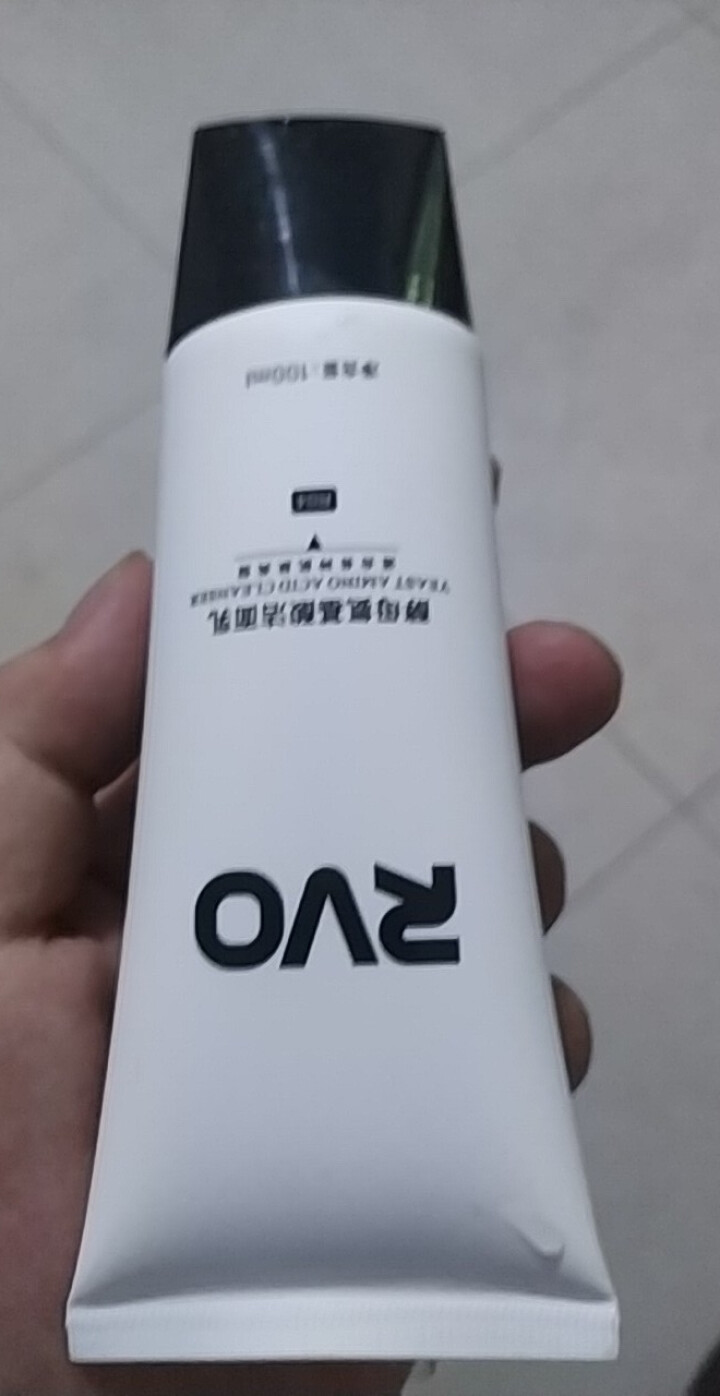 RVO洗面奶 氨基酸洁面乳100ml（温和洁面 深层清洁 氨基酸系 敏感肌 洗面奶 男女适用 ） 白色怎么样，好用吗，口碑，心得，评价，试用报告,第2张