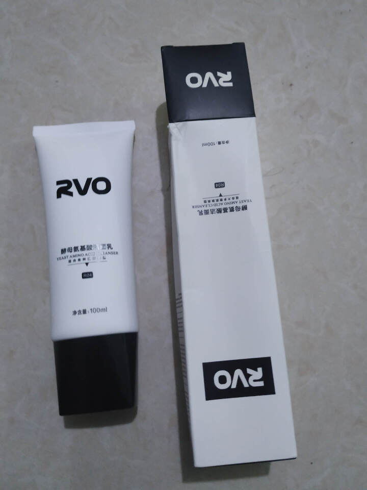 RVO洗面奶 氨基酸洁面乳100ml（温和洁面 深层清洁 氨基酸系 敏感肌 洗面奶 男女适用 ） 白色怎么样，好用吗，口碑，心得，评价，试用报告,第3张