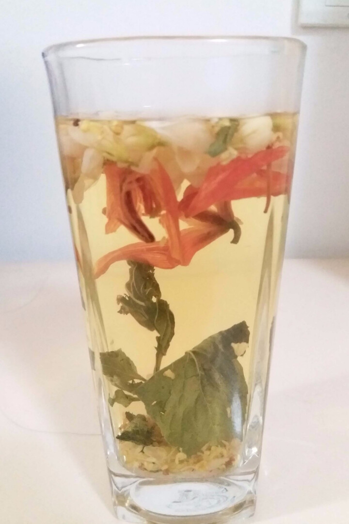 曼陀山庄 百合花茶薄荷茶 菊花茶 桂花 白菊 冰糖 口气 清新组合花草茶 15包一盒 组合花茶怎么样，好用吗，口碑，心得，评价，试用报告,第4张