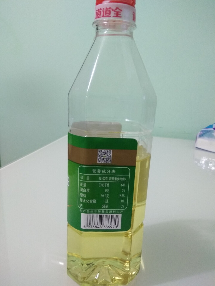 道道全压榨菜籽油 非转基因食用植物油 物理压榨工艺 自然清香 包邮 900ml怎么样，好用吗，口碑，心得，评价，试用报告,第3张