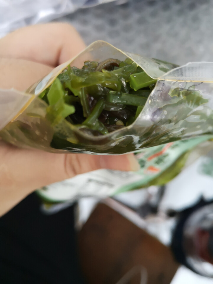 盖世 冷冻即食调味裙带菜 海藻沙拉 麻辣味 150g 袋装 海鲜水产怎么样，好用吗，口碑，心得，评价，试用报告,第4张