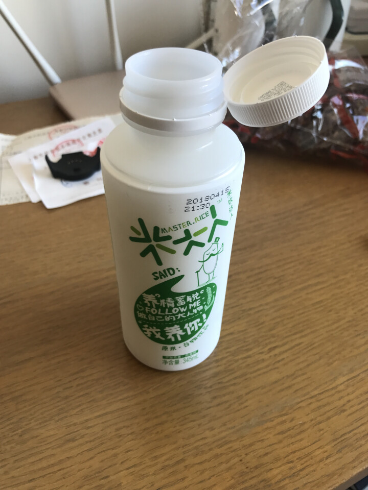 米大人 米露大米谷物饮料6瓶礼盒装  （345 ml*6罐） 原米味 默认1怎么样，好用吗，口碑，心得，评价，试用报告,第3张