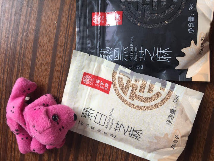 崔字牌熟黑白芝麻无添加无染色无草籽我沙子开袋即食2*50g装怎么样，好用吗，口碑，心得，评价，试用报告,第2张