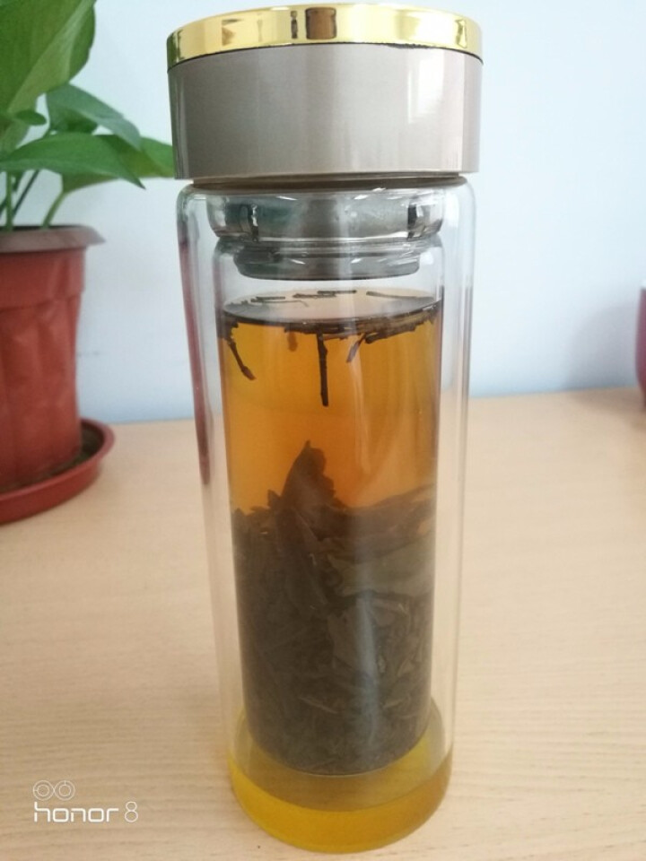 泾渭茯茶 陕西黑茶 泾阳茯茶 金花茯砖叶礼盒  金华伏砖 龙尊一品399g 7年陈料怎么样，好用吗，口碑，心得，评价，试用报告,第5张