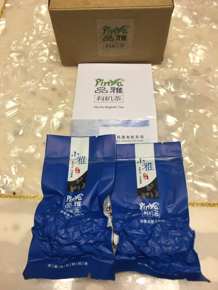 品雅有机茶 小雅 清香型铁观音 无农药茶 有机铁观音 春茶 品鉴装 Organic Oolong怎么样，好用吗，口碑，心得，评价，试用报告,第2张