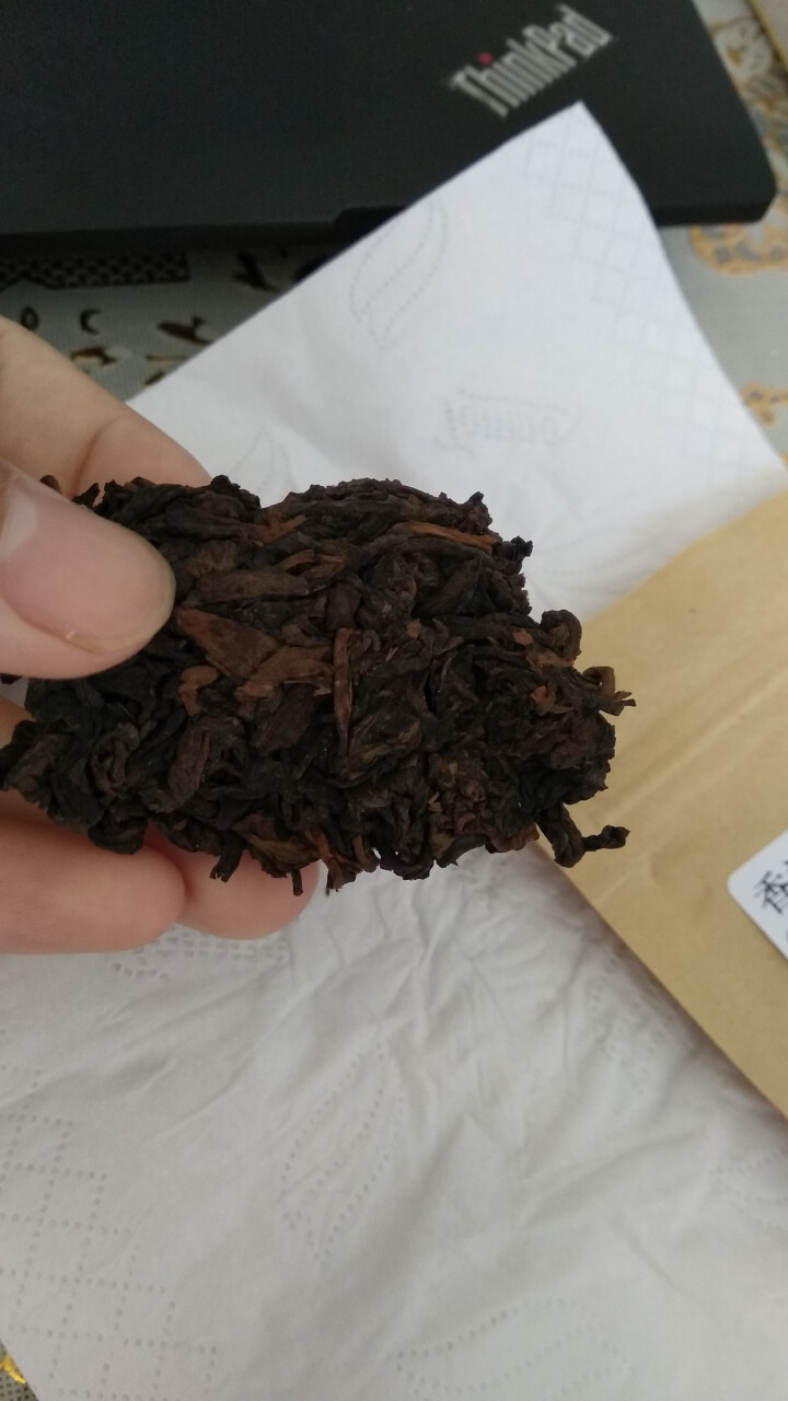 20g样茶试用  恬和 2009年香沱茶勐海老树熟沱熟茶怎么样，好用吗，口碑，心得，评价，试用报告,第3张