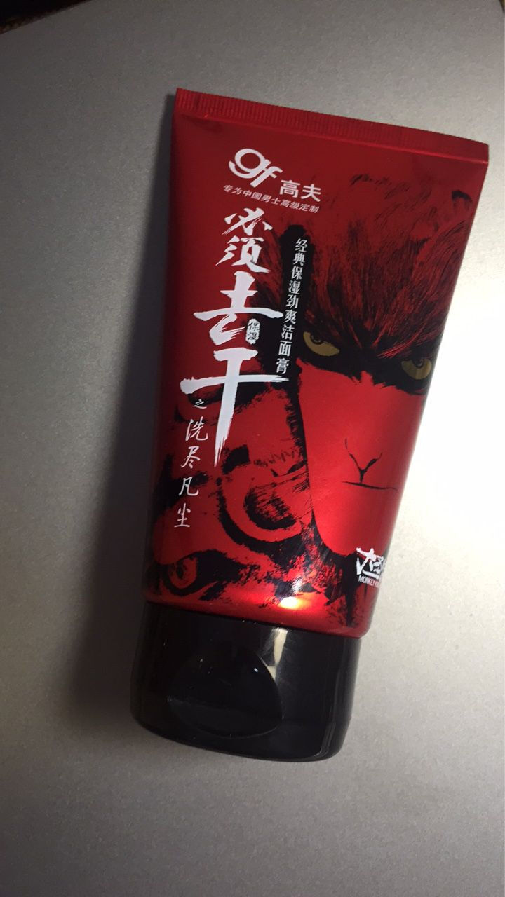 高夫经典保湿劲爽洁面膏120g（男士洗面奶 补水保湿 护肤化妆品）怎么样，好用吗，口碑，心得，评价，试用报告,第2张