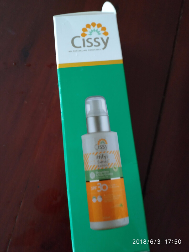 澳洲原装进口 专业防晒 茜茜尔（Cissy）轻透隔离防晒乳 125ml SPF30+怎么样，好用吗，口碑，心得，评价，试用报告,第2张