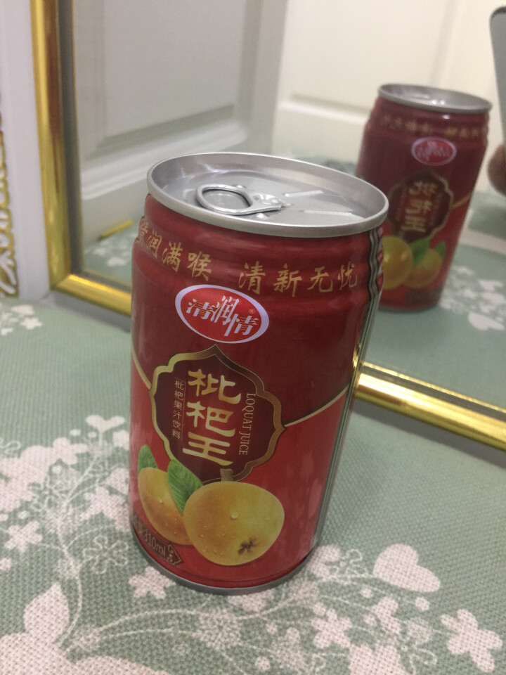 清润情 【绿色食品认证】 酸甜枇杷果汁儿童健康饮料 310ML*1罐试饮装100%原浆果汁冰镇更爽口 310ML*1罐试饮装怎么样，好用吗，口碑，心得，评价，试,第4张