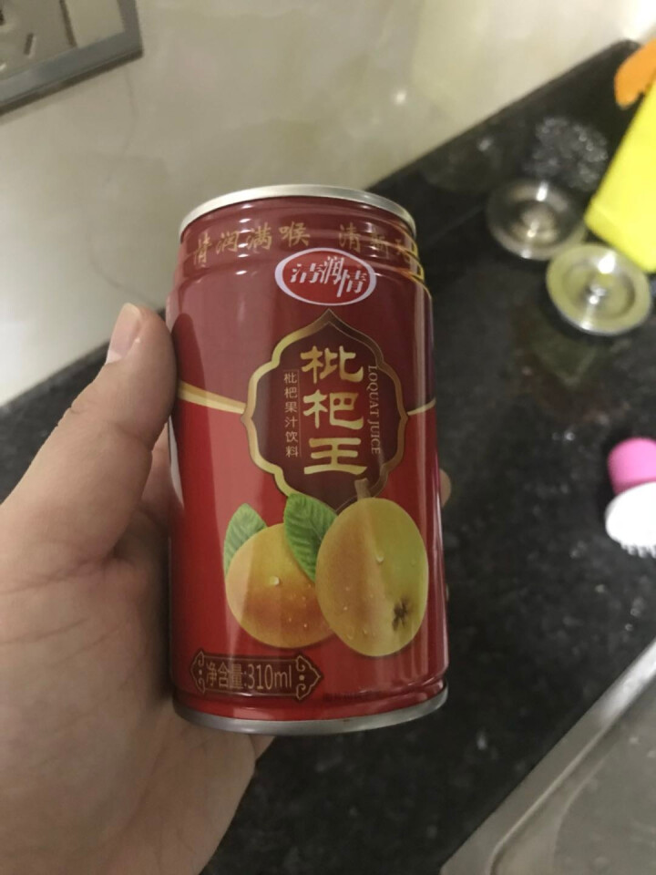 清润情 【绿色食品认证】 酸甜枇杷果汁儿童健康饮料 310ML*1罐试饮装100%原浆果汁冰镇更爽口 310ML*1罐试饮装怎么样，好用吗，口碑，心得，评价，试,第4张