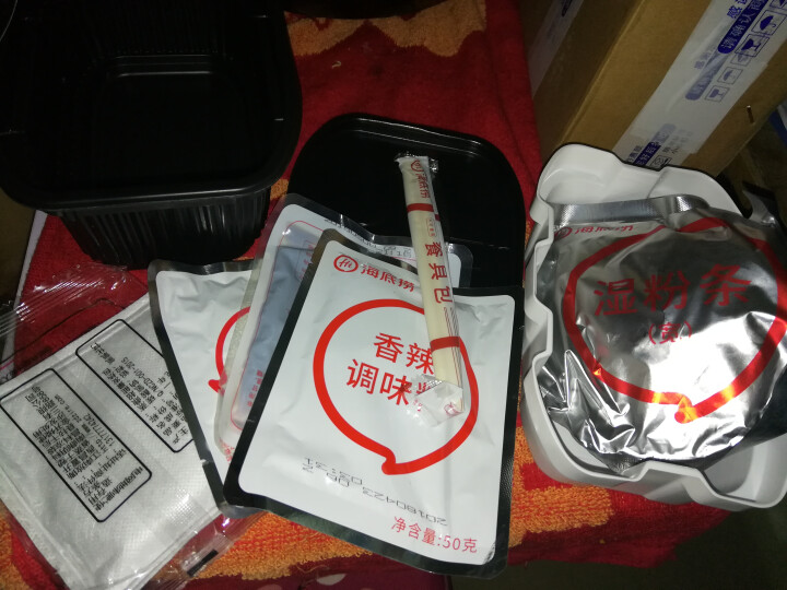 海底捞 豆芽遇见酸辣粉自煮火锅 245克 方便即食怎么样，好用吗，口碑，心得，评价，试用报告,第5张