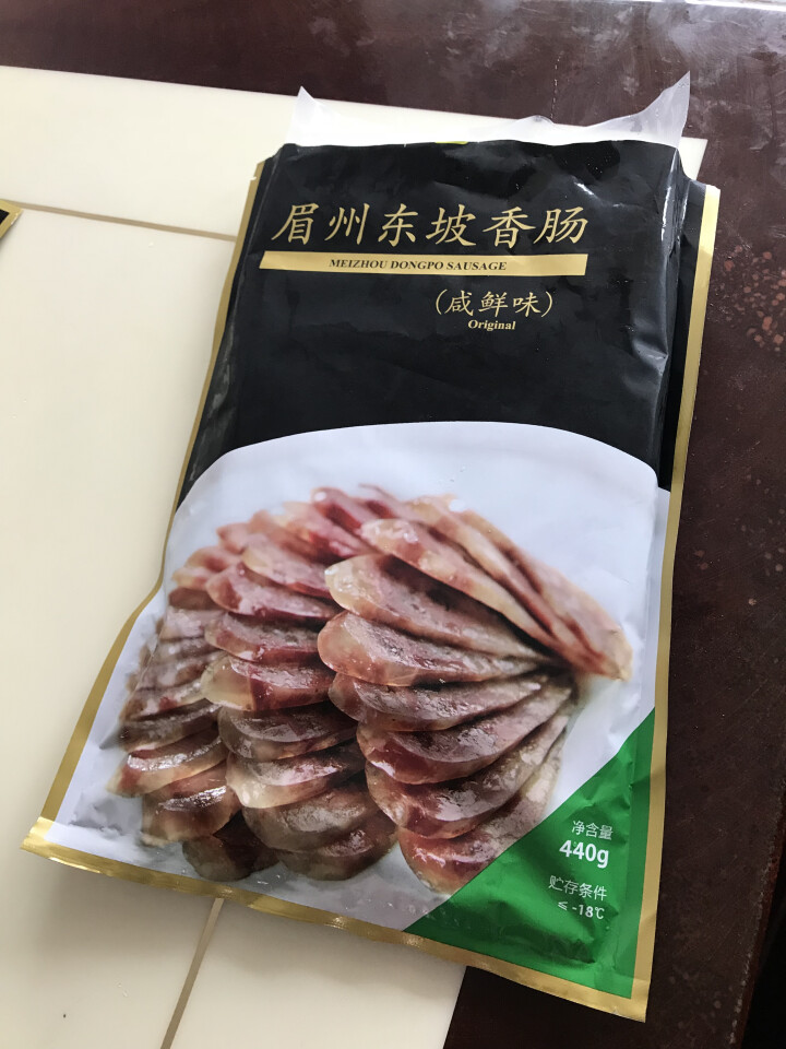 王家渡 眉州东坡香肠 咸鲜味  440g/袋 眉州东坡酒楼同款 川味腊肠 方便速食 食用百搭怎么样，好用吗，口碑，心得，评价，试用报告,第2张