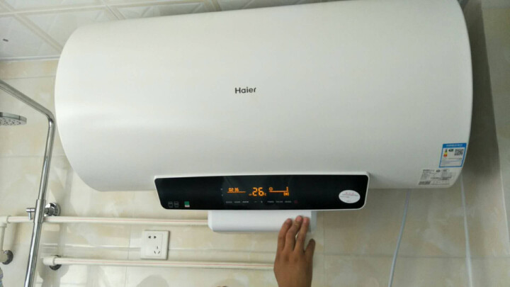 海尔（Haier）80升电热水器 5倍增容速热遥控预约 一级能效节能抑菌专利2.0安全防电墙EC8003,第5张