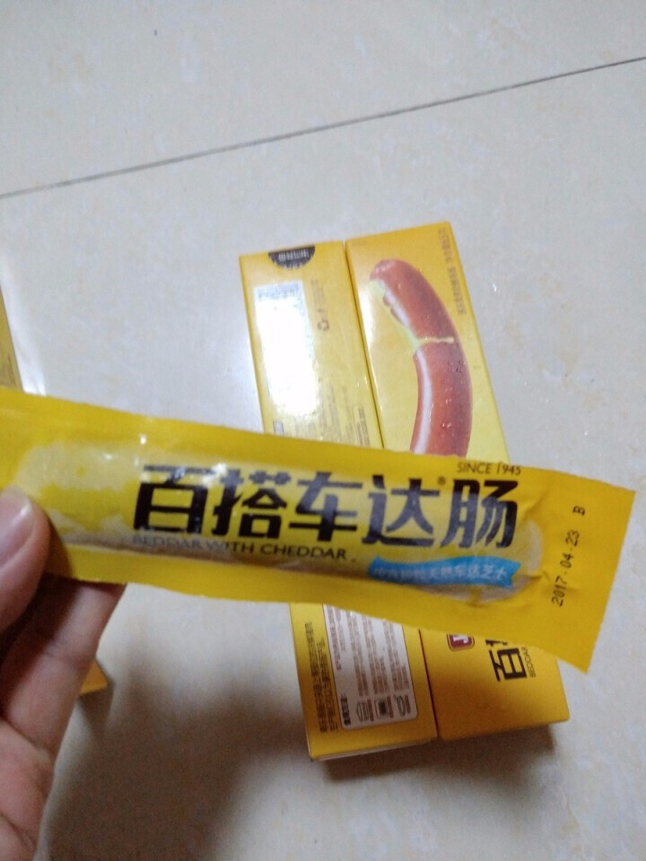 尊乐 百搭车达肠 冷冻熟食 65g/盒 芝士烤肠 早餐肠怎么样，好用吗，口碑，心得，评价，试用报告,第2张