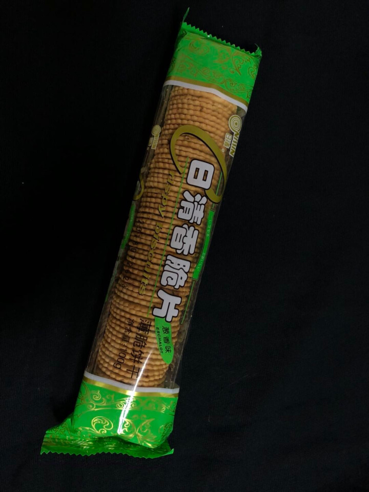 日清（nissin） 香脆片 葱香味 薄脆饼干100g薄脆韧性早餐下午茶食品零食谷食家选怎么样，好用吗，口碑，心得，评价，试用报告,第2张