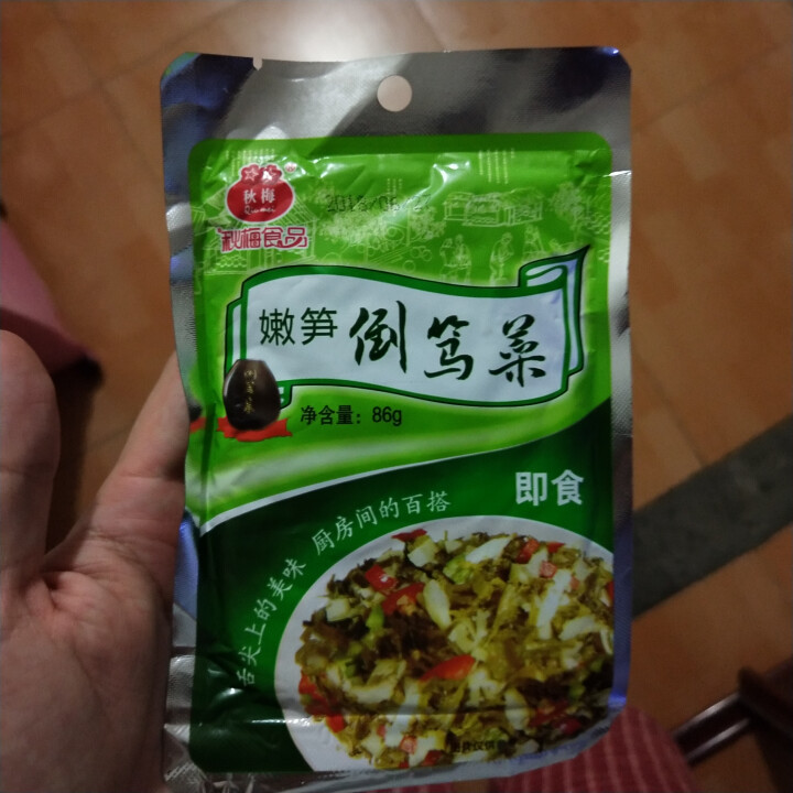 秋梅 嫩笋倒笃菜86g*3包雪里蕻酸咸菜雪菜梅菜笋丝早餐下饭菜包邮怎么样，好用吗，口碑，心得，评价，试用报告,第4张