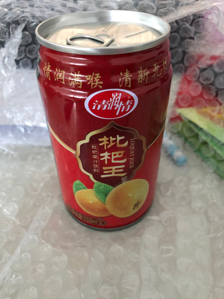 清润情 【试饮装】枇杷原浆 果味饮料 整箱酸甜品味 儿童孕妇均可饮用 夏季清凉消暑非碳酸汽水 310ML*1罐试饮装怎么样，好用吗，口碑，心得，评价，试用报告,第3张