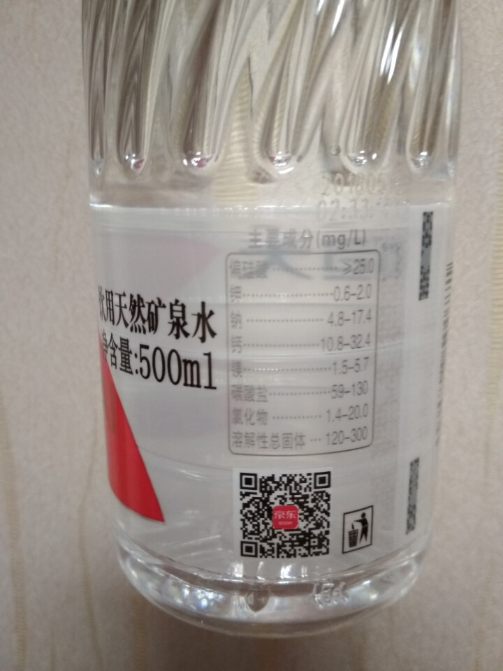 恒大 苏采矿泉水 饮用水 天然水 非纯净水 个性瓶身高颜值 500ml*1瓶怎么样，好用吗，口碑，心得，评价，试用报告,第3张