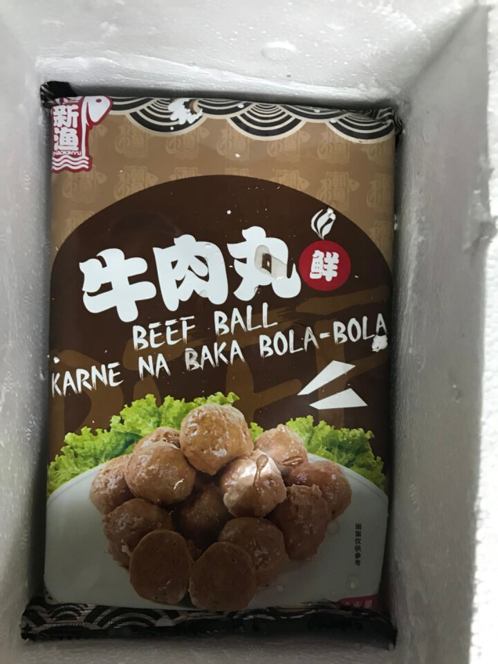 佳宁食品 手打牛肉丸 250g火锅丸子火锅食材 手打牛肉丸250g怎么样，好用吗，口碑，心得，评价，试用报告,第4张