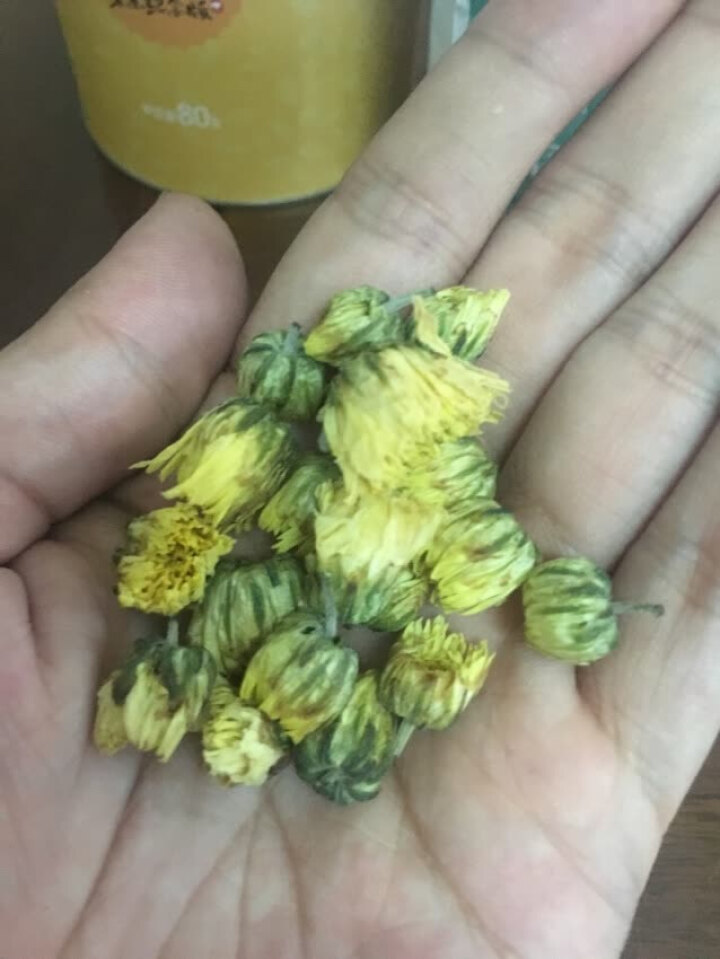 【京东JOY联名款】奥源堂 菊花茶 花茶 胎菊花花蕾 80g/罐怎么样，好用吗，口碑，心得，评价，试用报告,第4张