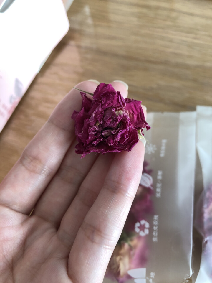 芊鸣 玫瑰花冠茶玫瑰花茶平阴玫瑰花干玫瑰特级气血茶天然15g装女性养生健康茶饮料怎么样，好用吗，口碑，心得，评价，试用报告,第4张