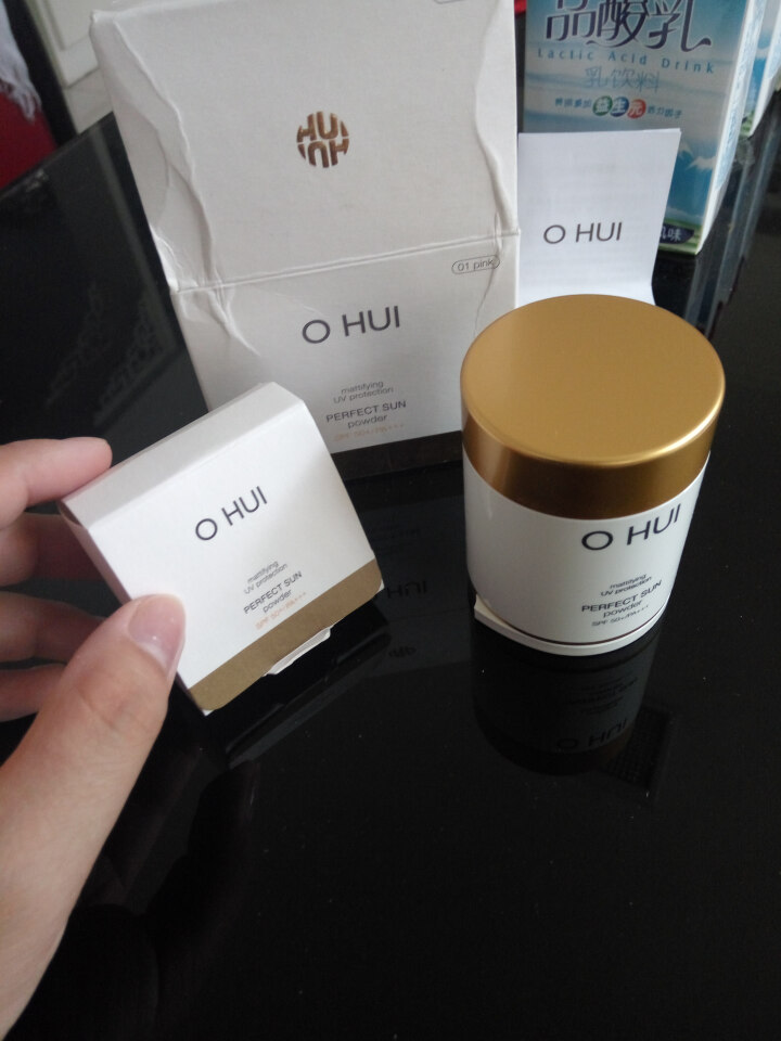 欧蕙（OHUI）晶透焕采防晒控油粉末#01白皙 SPF50+/PA+++ 20g怎么样，好用吗，口碑，心得，评价，试用报告,第3张