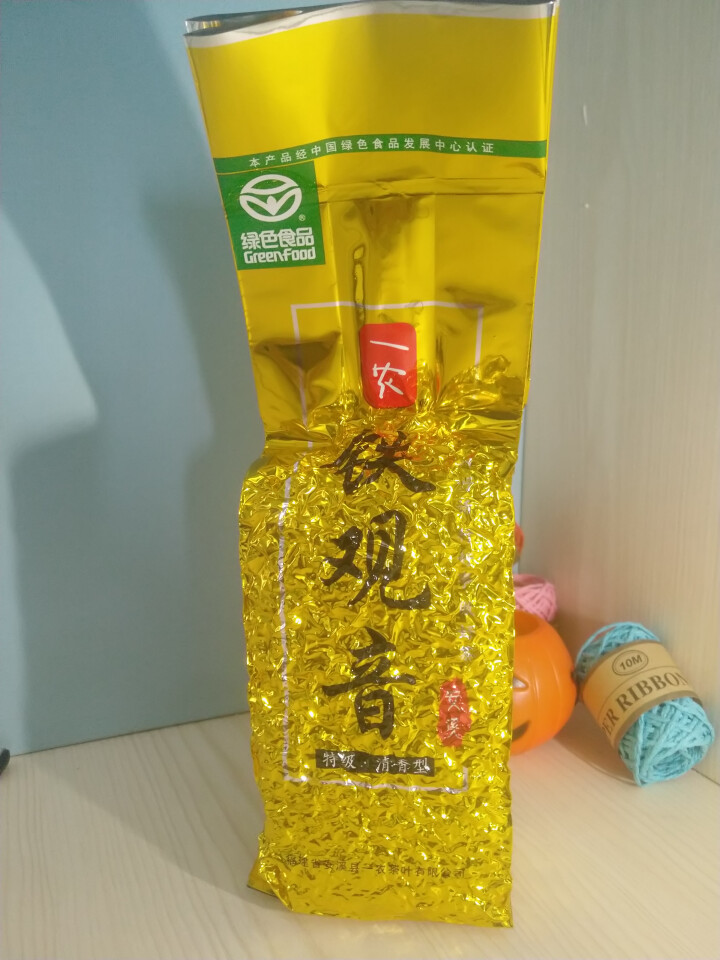 绿色食品认证 一农 特级 清香型 安溪铁观音 袋装250g 新茶乌龙茶叶 浓香型 清香安溪铁观音250g绿色食品怎么样，好用吗，口碑，心得，评价，试用报告,第3张