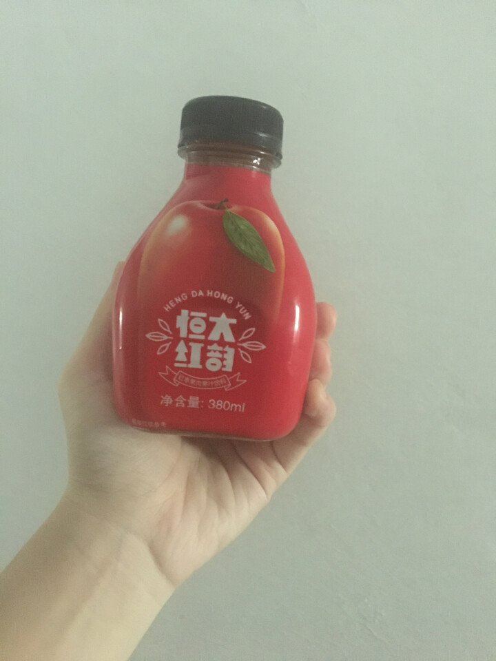 恒大 红韵红枣汁果肉果汁果味饮料礼盒装 380ml*1瓶（试饮装）怎么样，好用吗，口碑，心得，评价，试用报告,第2张