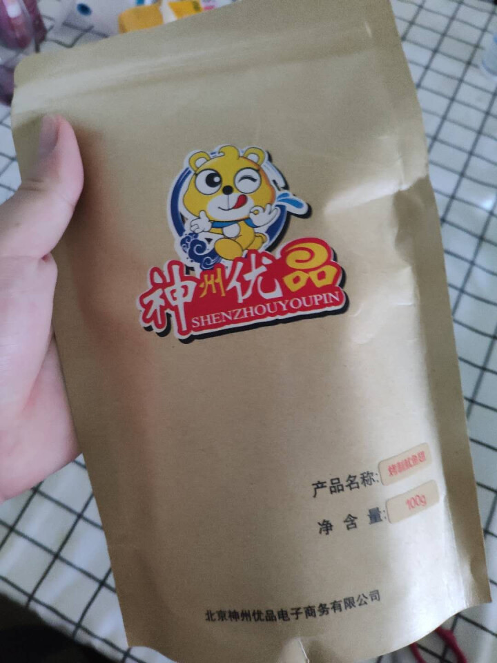 神州优品（shenzhouyoupin） 烧烤小吃风琴鱿鱼100g 美味零食肉脯 烤制鱿鱼翅怎么样，好用吗，口碑，心得，评价，试用报告,第2张