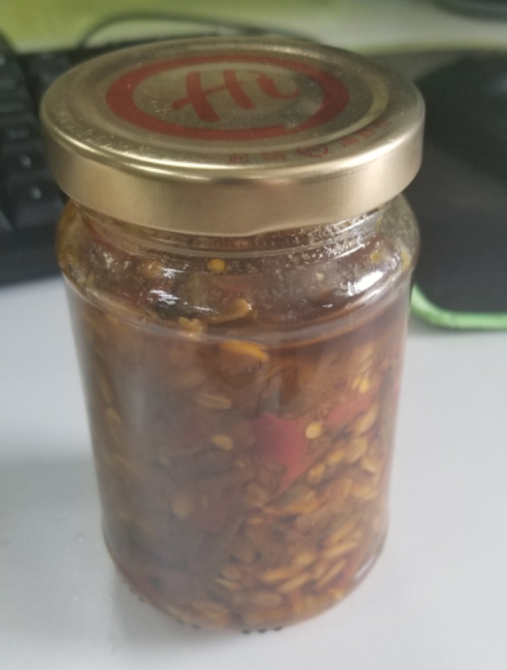 海底捞拌饭酱 好好吃饭燕麦青椒面包酱 下饭辣椒菜酱香辣拌面酱开胃酱 210g怎么样，好用吗，口碑，心得，评价，试用报告,第3张