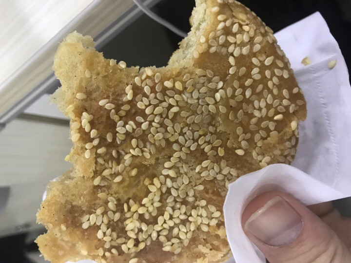 【卫辉馆】牛忠喜烧饼 油酥饼 80g/个  口味可选搭配 8个/16个两种规格河南新乡特产 传统油酥 8个散装（联系客服或备注口味）怎么样，好用吗，口碑，心得，,第4张