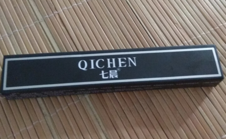 七晨 双头眉笔防水防汗不晕染自然持久不脱色一字眉初学者眉刷眉粉套装 01#黑色怎么样，好用吗，口碑，心得，评价，试用报告,第2张