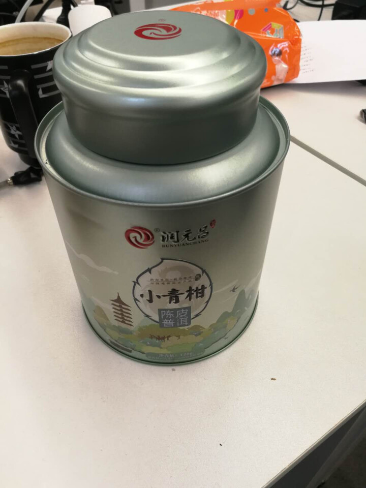 润元昌 小青柑普洱茶陈皮普洱新会柑普茶桔普茶橘普茶普洱茶熟茶 小鸟天堂 120克怎么样，好用吗，口碑，心得，评价，试用报告,第2张