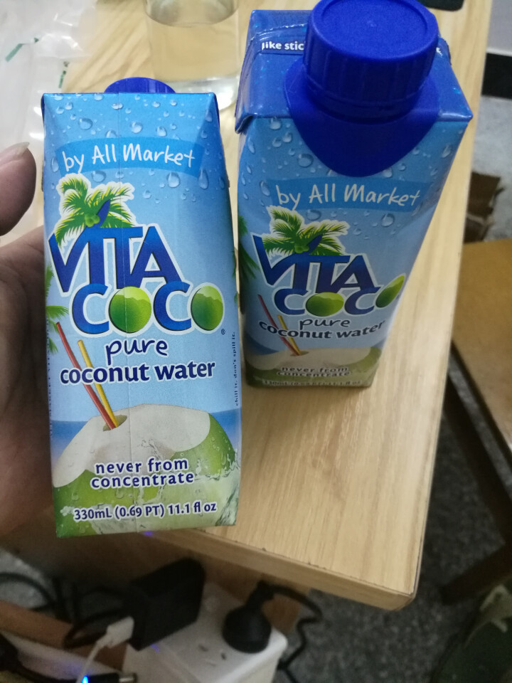 vita coco唯他可可椰子水NFC果汁进口饮品330ml 原味两瓶装怎么样，好用吗，口碑，心得，评价，试用报告,第3张