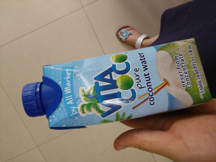 唯他可可（Vita Coco）天然椰子水进口NFC果汁饮料330ml*4瓶怎么样，好用吗，口碑，心得，评价，试用报告,第3张