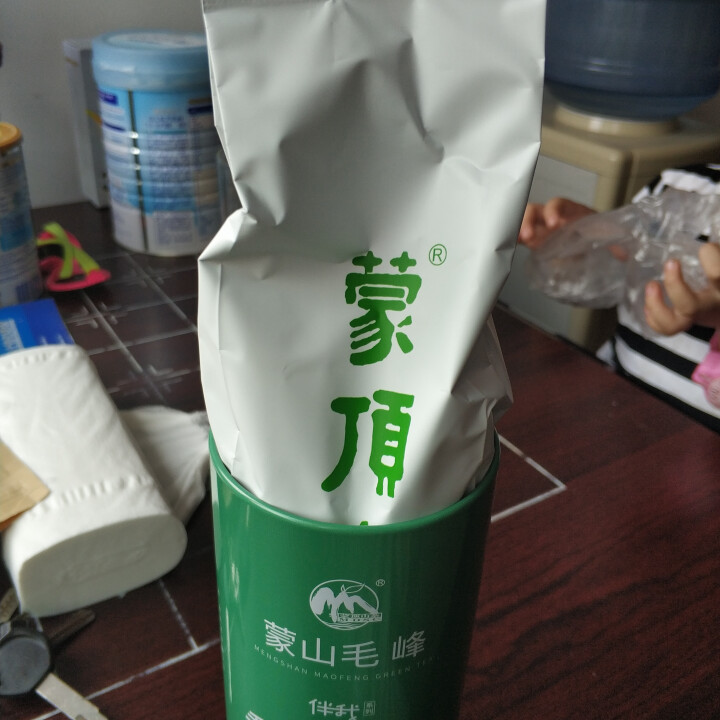 【买一送一】蒙顶山茶绿茶2018年明前新茶四川蒙顶特级绿毛峰伴我系列100g铁罐怎么样，好用吗，口碑，心得，评价，试用报告,第2张