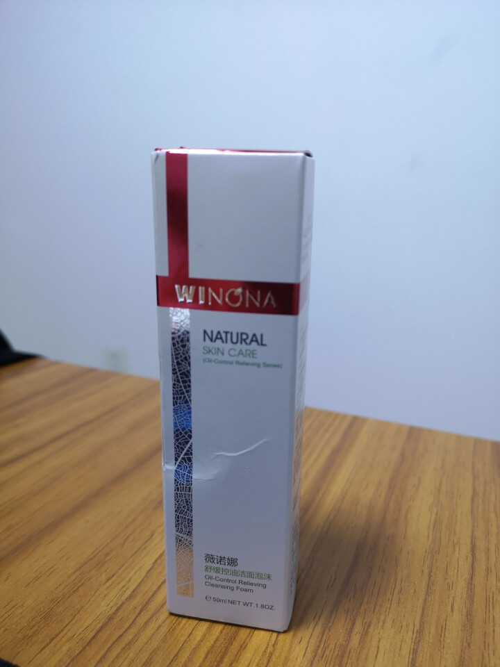 薇诺娜（WINONA）舒缓控油洁面泡沫50ml（氨基酸洗面奶 深层清洁 控油抗痘 敏感肌 男女可用）怎么样，好用吗，口碑，心得，评价，试用报告,第2张