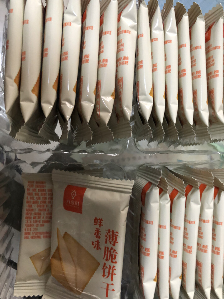 【京东自有品牌】八享时 薄脆饼干 鲜香味 285g/袋 蛋糕 休闲零食怎么样，好用吗，口碑，心得，评价，试用报告,第4张