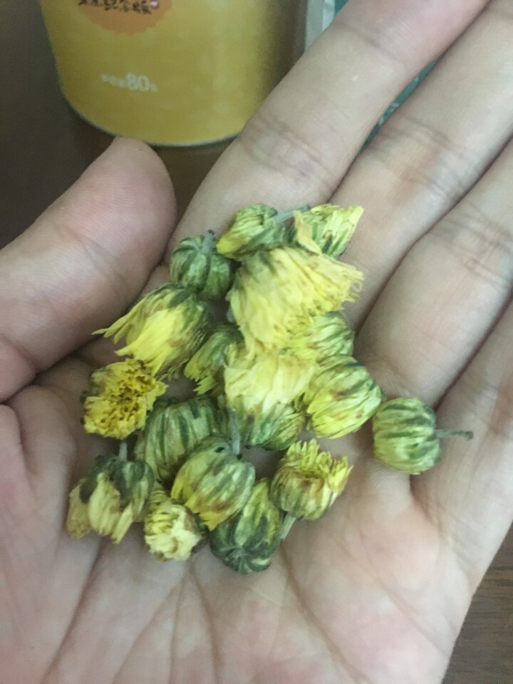 【京东JOY联名款】奥源堂 菊花茶 花茶 胎菊花花蕾 80g/罐怎么样，好用吗，口碑，心得，评价，试用报告,第3张