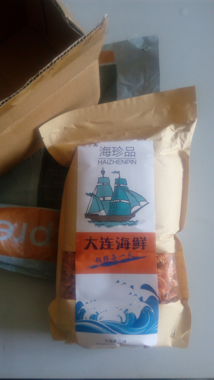 泽宁岛 大连红虾皮 海鲜零食 淡干虾仁 250g怎么样，好用吗，口碑，心得，评价，试用报告,第2张