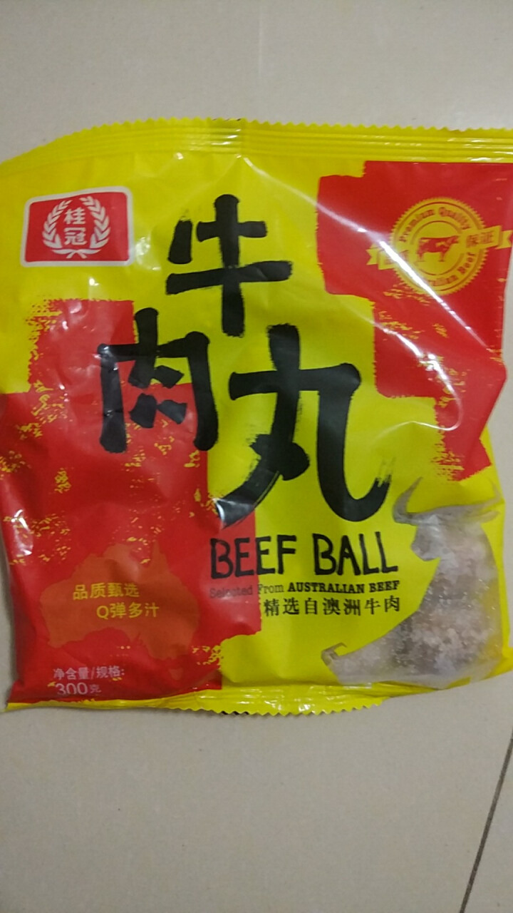 桂冠 牛肉丸 300g怎么样，好用吗，口碑，心得，评价，试用报告,第2张