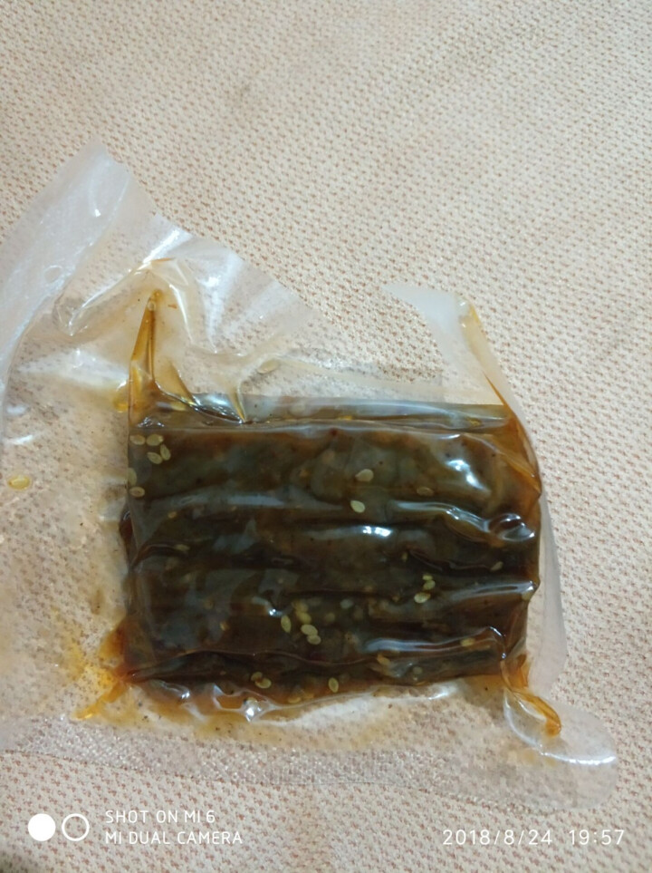 罗江（LUOJIANG） 罗江豆鸡休闲零食品豆皮制品素食四川特产中华老字号 麻辣味70g怎么样，好用吗，口碑，心得，评价，试用报告,第4张